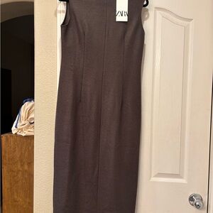 Zara Women's Dark Brown dress